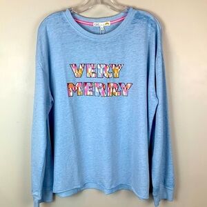 C&C California Very Merry Long Sleeve Tee NWT